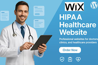 hipaa healthcare medical doctor hospital dentist telehealth clinic website