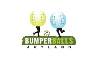 design perfect awesome bumper balls logo
