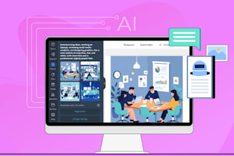 develop ai graphic design software, ai powered design tools, ai graphic website