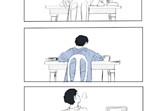 story board for manga base on script that clients provide and suggestions
