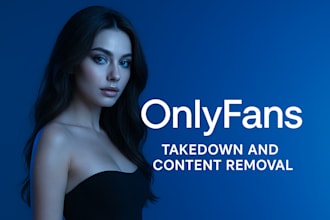 takedown report remove leaked onlyfans images, videos content under dmca