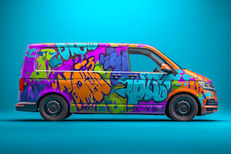 do branding vehicle wrap, car wrap, truck wrap