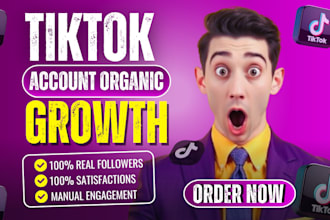 increase your tiktok account with organic real followers boost like and views