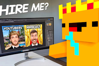 design a high quality youtube thumbnail
