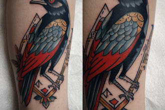 draw you an american traditional tattoo