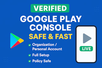 assist you in creating and verifying your google play console