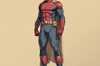 draw a portrait in my cartoon comic style
