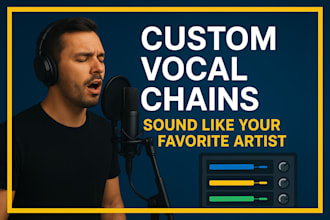 create a custom vocal chain preset tailored to your voice