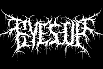 draw metal, brutal, band, hardcore, and tattoo logo
