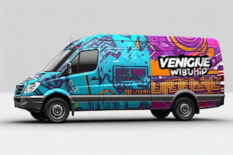 design a professional car or van wrap