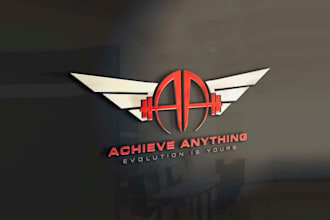 design beautiful classic fitness champion logo