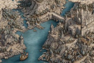 make a fantasy map for your dnd game