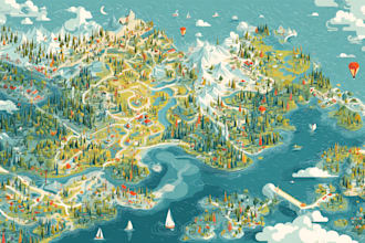 map illustration vector illustration vector map