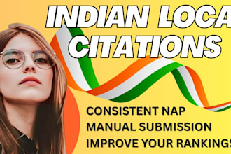 create india local citations for local SEO ranking
