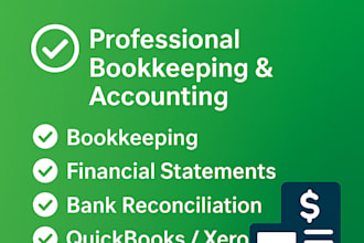 do bookkeeping in quickbooks, excel and erp software