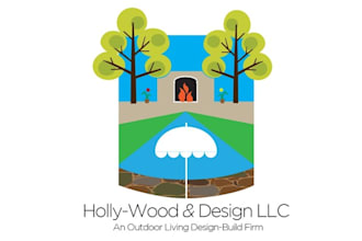 design superior build landscape firm logo