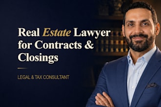 be your real estate lawyer for contracts and closings