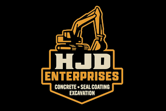 create a real estate, construction, excavation logo