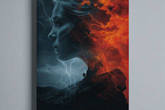 design movie posters, film posters or magazine cover