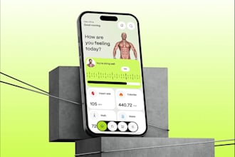 create fitness app, workout app, ai calories app, gym app