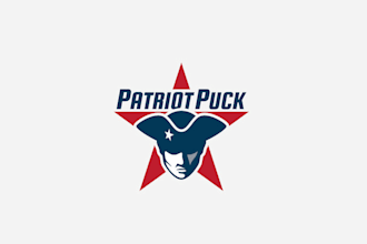 design extraordinary patriot puck logo