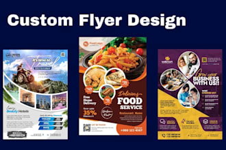 design your creative flyer banner