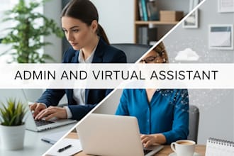 be your virtual assistant and admin