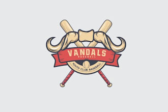 design eye catching youth club baseball team logo