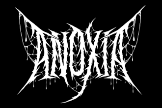 design death metal,deathcore,metalcore logo