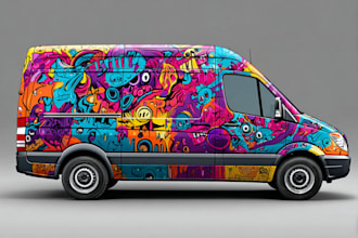 design car truck caravan bus trailer vehicle