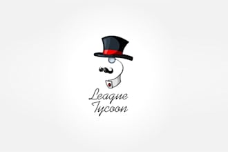 design fun fantasy football logo