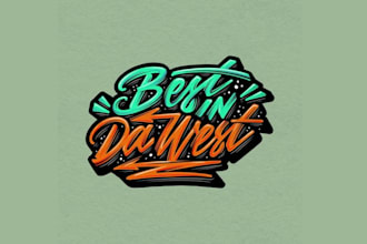 design graffiti freestyle clothing company logo