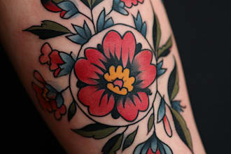 make minimalist and unique tattoo designs