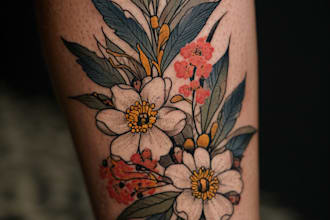 create a cover up or makeover your tattoo design