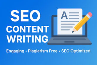 write engaging and SEO friendly content for your blog or website