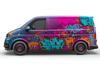 do amazing car wrap design
