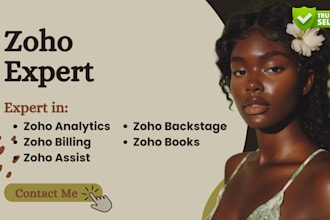 setup zoho analytics zoho billing zoho assist zoho backstage zoho books