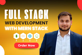 develop full stack web app using reactjs , nextjs, nodejs, mern stack