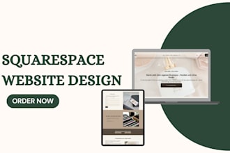 redesign a squarespace website, squarespace website development