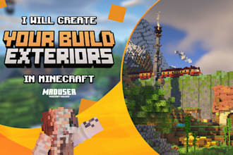 create your build exteriors in minecraft