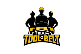 design professional team tool belt logo