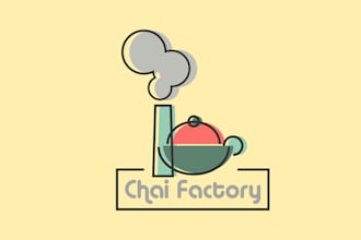 design icon highest level tea cafe logo
