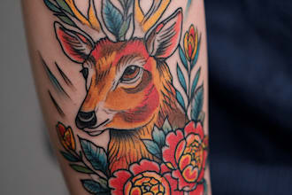design professional japanese, asian style tattoo design