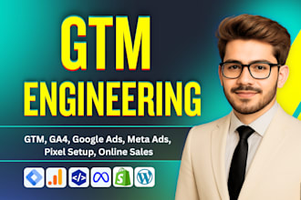 do GTM engineering, google tag manager, ga4 ecommerce tracking, meta pixel