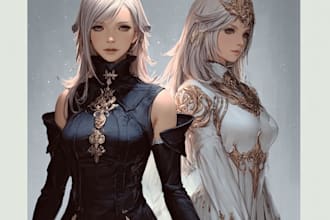 bring your ffxiv light to life with custom character art