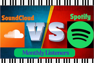 boosterize promote your music on spotify music, soundcloud monthly listeners