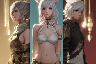 draw your ffxiv character in stunning custom art