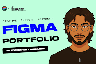 design a stunning creative portfolio for you