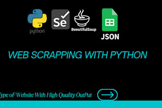 scrape google maps data with python