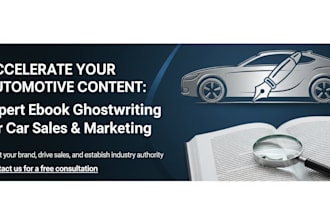 write for automotive, car sales, article writing, blog post